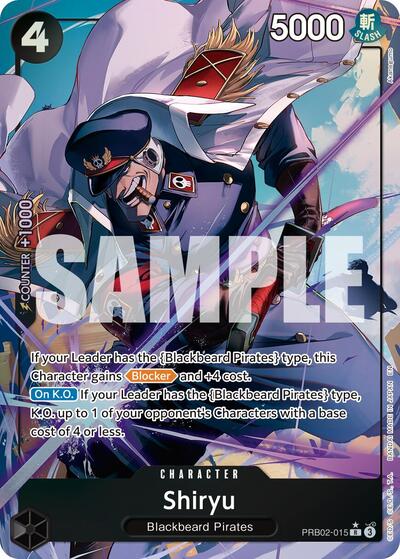 Shiryu (Alternate Art) #PRB02-015 Premium Booster -The Best- Vol. 2