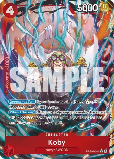 Koby (Alternate Art) #PRB02-001 Premium Booster -The Best- Vol. 2