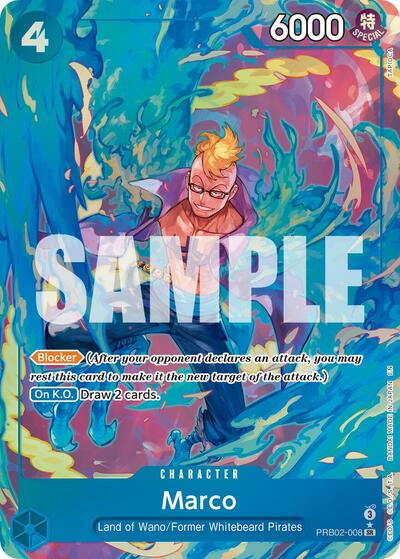 Marco (Alternate Art) #PRB02-008 Premium Booster -The Best- Vol. 2