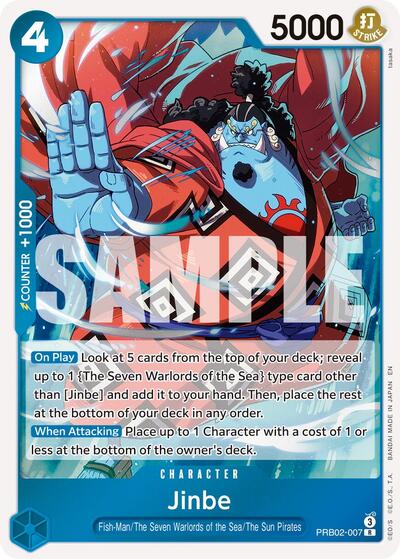 Jinbe #PRB02-007 Premium Booster -The Best- Vol. 2