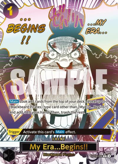 My Era...Begins!! (Alternate Art) #OP09-096 Premium Booster -The Best- Vol. 2