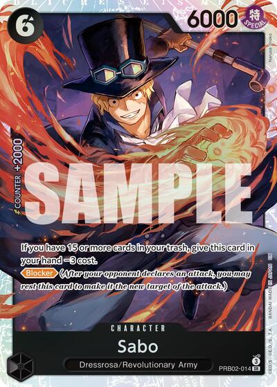 Sabo #PRB02-014 Premium Booster -The Best- Vol. 2