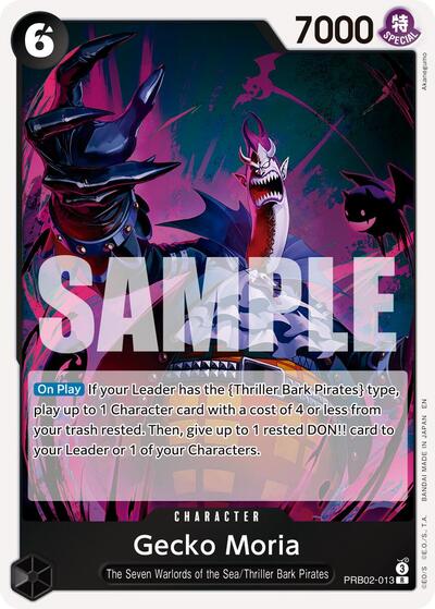 Gecko Moria #PRB02-013 Premium Booster -The Best- Vol. 2