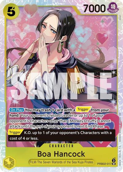 Boa Hancock #PRB02-017 Premium Booster -The Best- Vol. 2