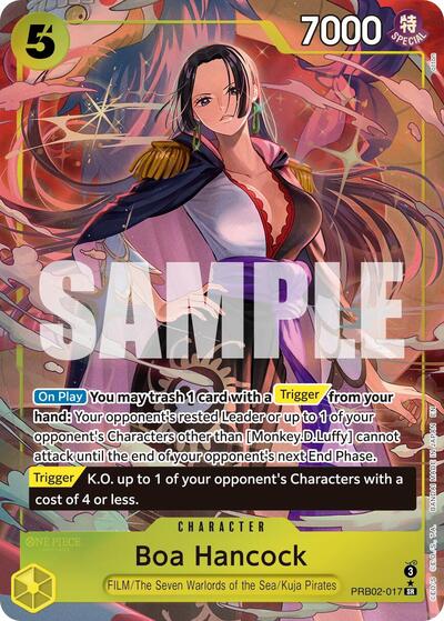 Boa Hancock (Alternate Art) #PRB02-017 Premium Booster -The Best- Vol. 2