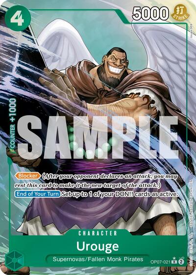 Urouge (Alternate Art) #OP07-021 Premium Booster -The Best- Vol. 2