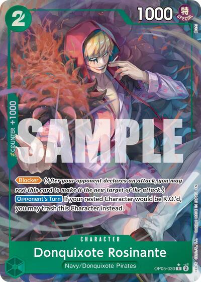 Donquixote Rosinante (Alternate Art) #OP05-030 Premium Booster -The Best- Vol. 2