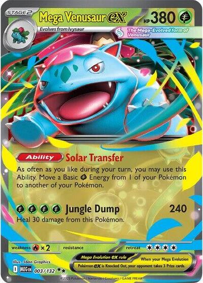 Mega Venusaur ex #3 Mega Evolution