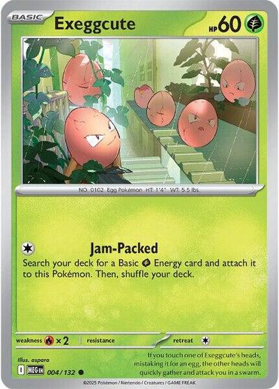 Exeggcute #4 Mega Evolution