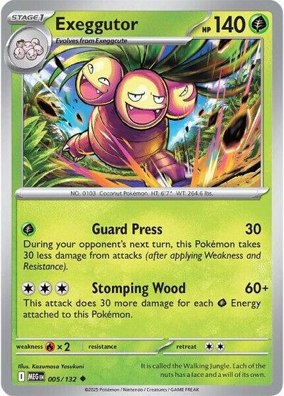 Exeggutor #5 Mega Evolution