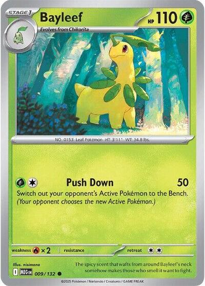Bayleef #9 Mega Evolution