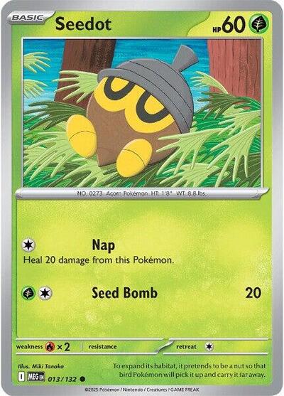 Seedot #13 Mega Evolution
