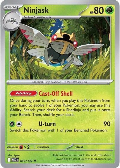 Ninjask #17 Mega Evolution