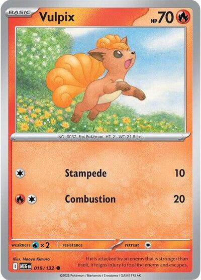 Vulpix #19 Mega Evolution