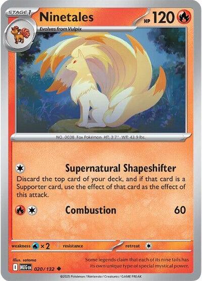 Ninetales #20 Mega Evolution