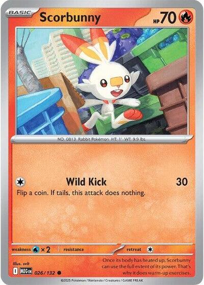 Scorbunny #26 Mega Evolution