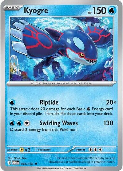 Kyogre #34 Mega Evolution