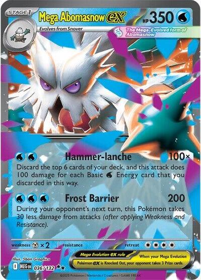 Mega Abomasnow ex #36 Mega Evolution