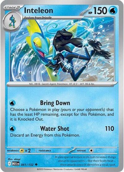 Inteleon #41 Mega Evolution