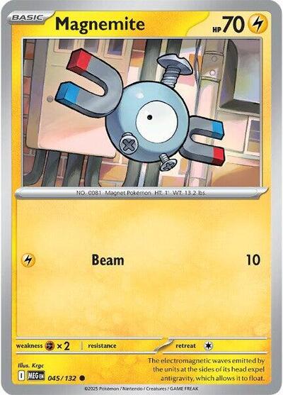 Magnemite #45 Mega Evolution