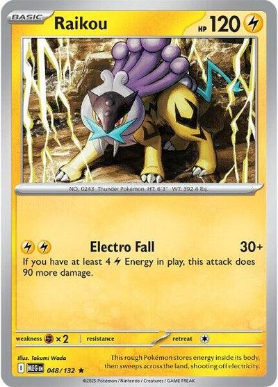Raikou #48 Mega Evolution