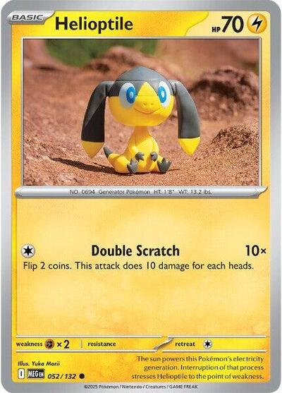 Helioptile #52 Mega Evolution