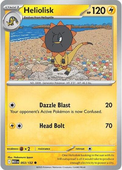 Heliolisk #53 Mega Evolution
