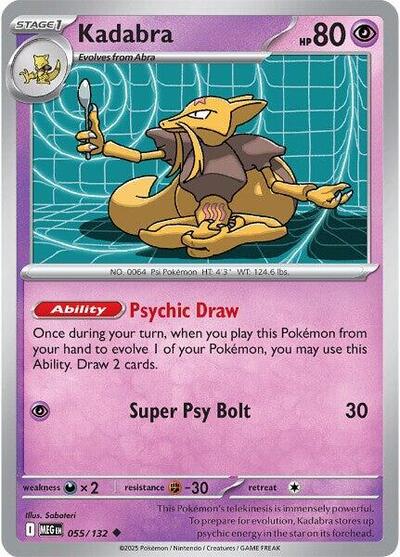 Kadabra #55 Mega Evolution
