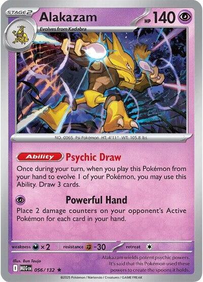 Alakazam #56 Mega Evolution