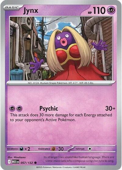 Jynx #57 Mega Evolution