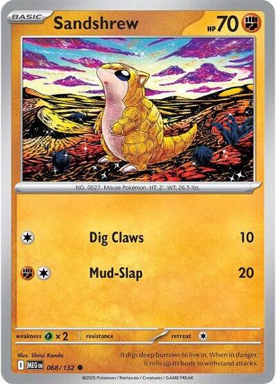 Sandshrew #68 Mega Evolution