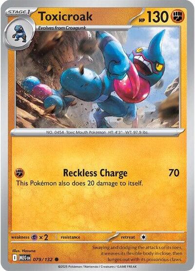 Toxicroak #79 Mega Evolution