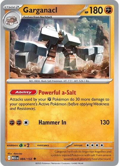 Garganacl #84 Mega Evolution