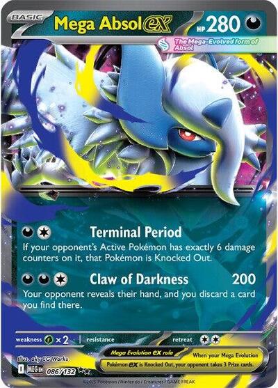 Mega Absol ex #86 Mega Evolution