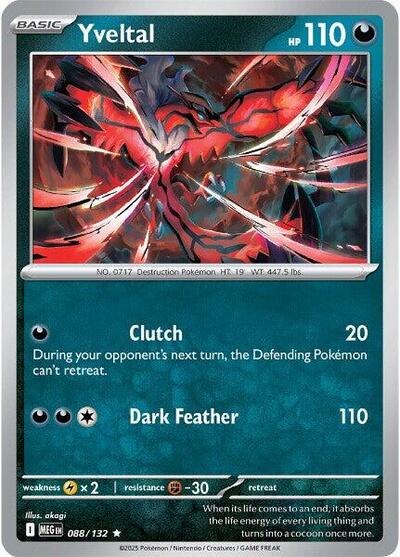 Yveltal #88 Mega Evolution