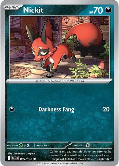Nickit #89 Mega Evolution