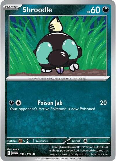 Shroodle #91 Mega Evolution