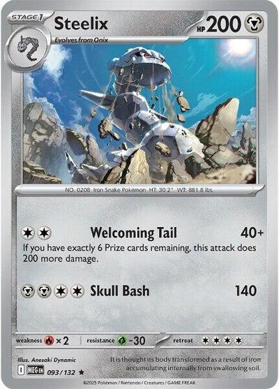 Steelix #93 Mega Evolution