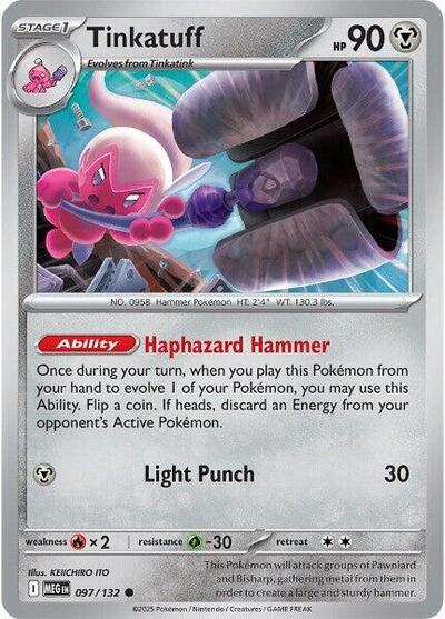 Tinkatuff #97 Mega Evolution