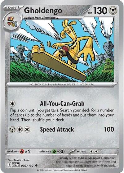 Gholdengo #99 Mega Evolution