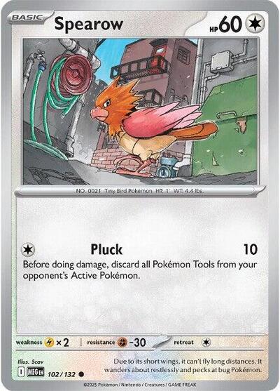 Spearow #102 Mega Evolution
