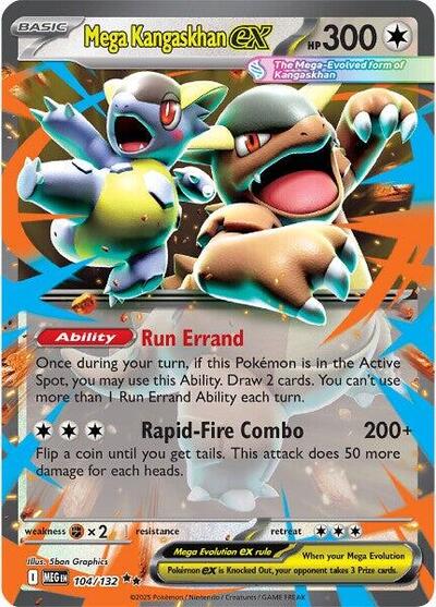 Mega Kangaskhan ex #104 Mega Evolution