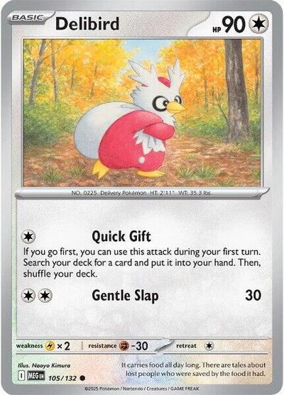 Delibird #105 Mega Evolution