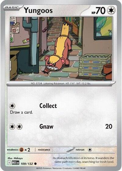 Yungoos #109 Mega Evolution