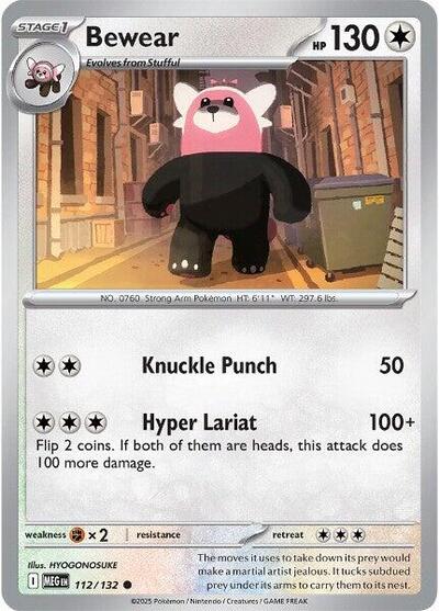 Bewear #112 Mega Evolution