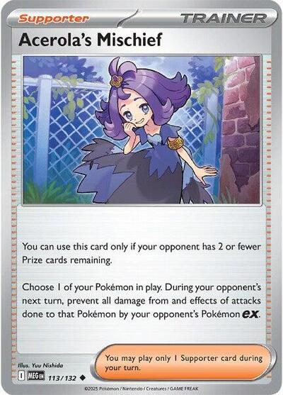 Acerola's Mischief #113 Mega Evolution