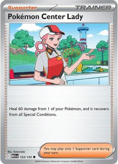 Pokemon Center Lady #123 Mega Evolution