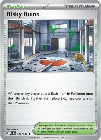 Risky Ruins #127 Mega Evolution