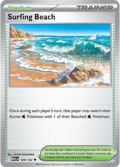 Surfing Beach #129 Mega Evolution