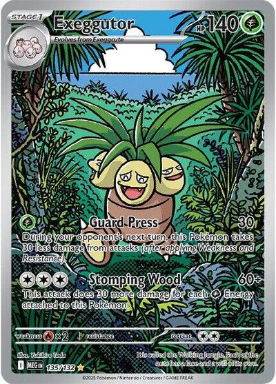 Exeggutor #135 Mega Evolution
